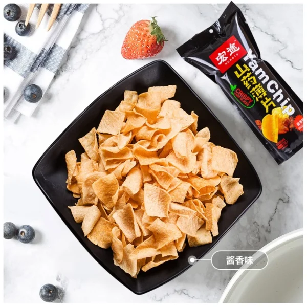 HONG TU Yam Chip - 宏途山药薄片90g - Image 4